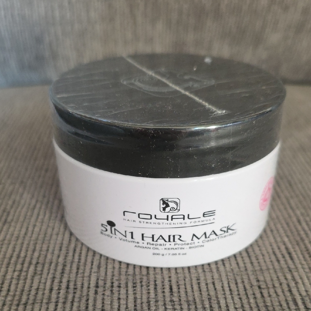 Royale‎ 5 In 1 Hair Mask Hair Strengthening Formula, 7.05 floz., New